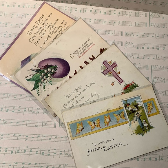 Lot of Antique Easter Postcards 🐰💐 - Picture 12 of 12